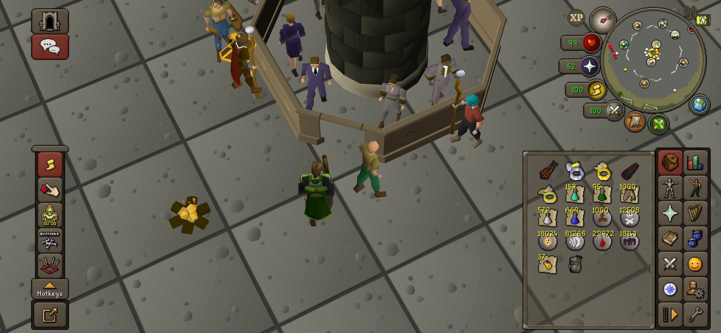 1 Defence Pure | 959 Total | 84 Combat | Infernal Cape - Image 1