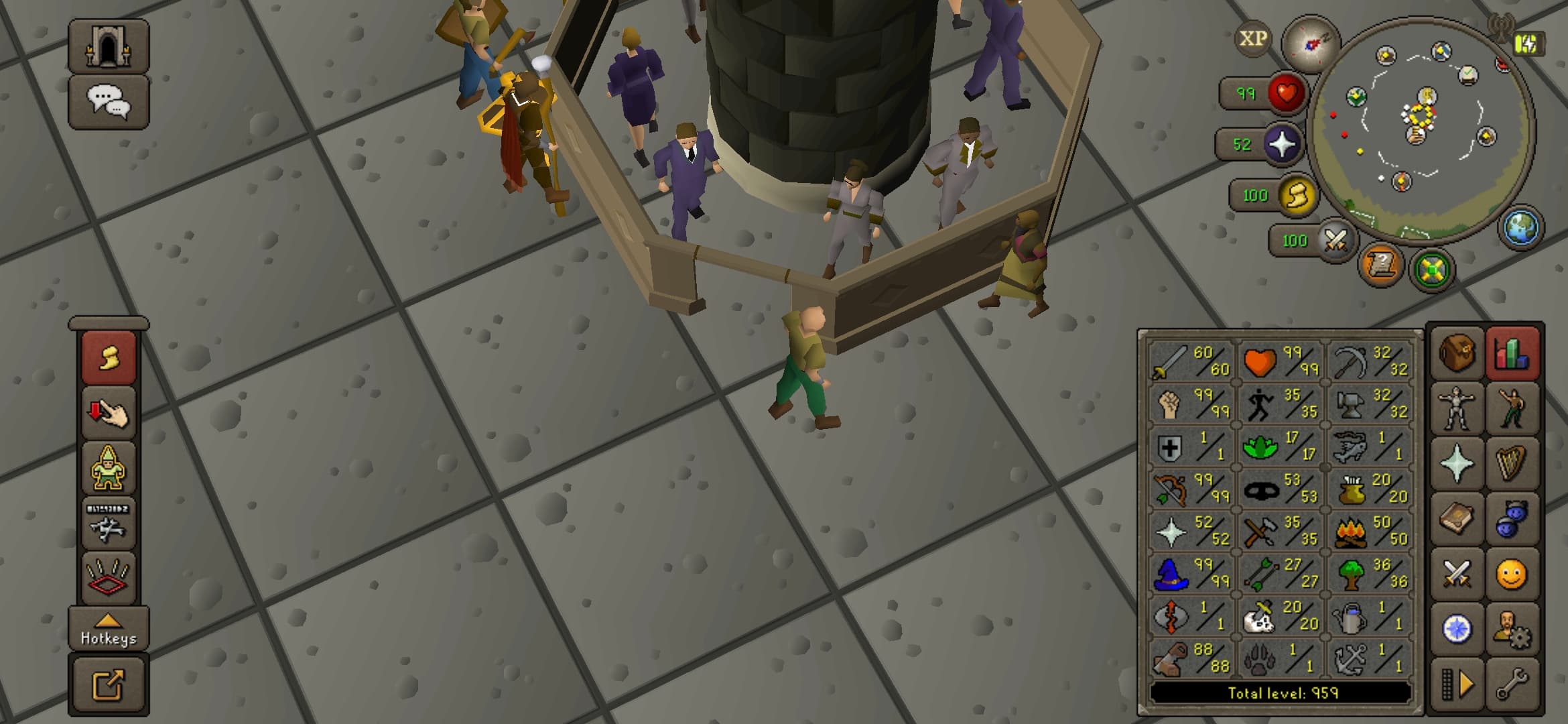 1 Defence Pure | 959 Total | 84 Combat | Infernal Cape - Image 2