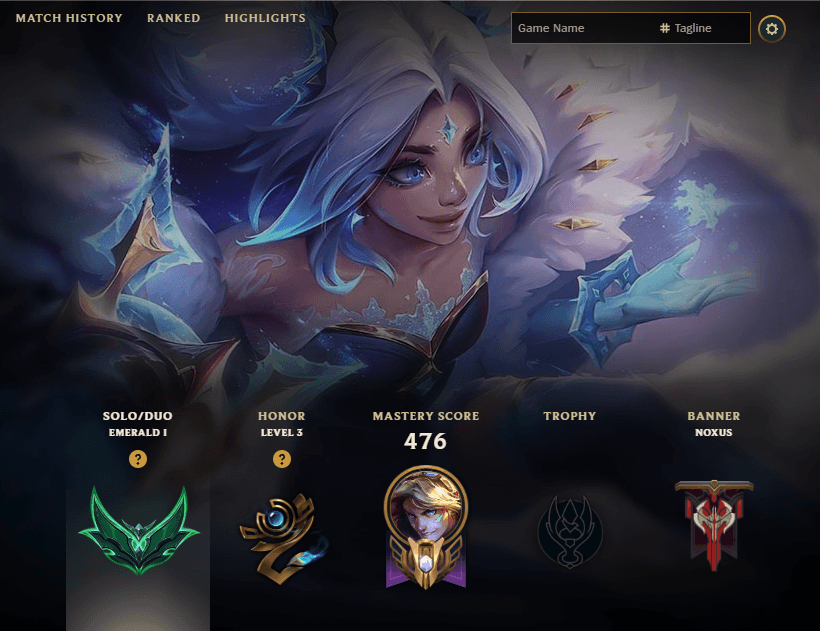 Diamond Peak | 170 Champions | 124 Skins | 11 Legendary Skins | Full Email - Image 1