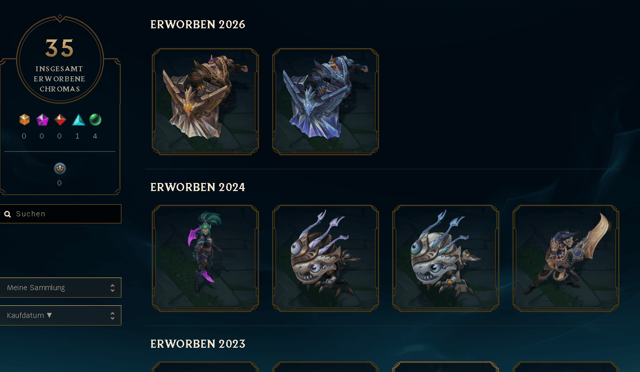 Gold Peak | 327 Skins | 22 Legendary Skins - Image 6