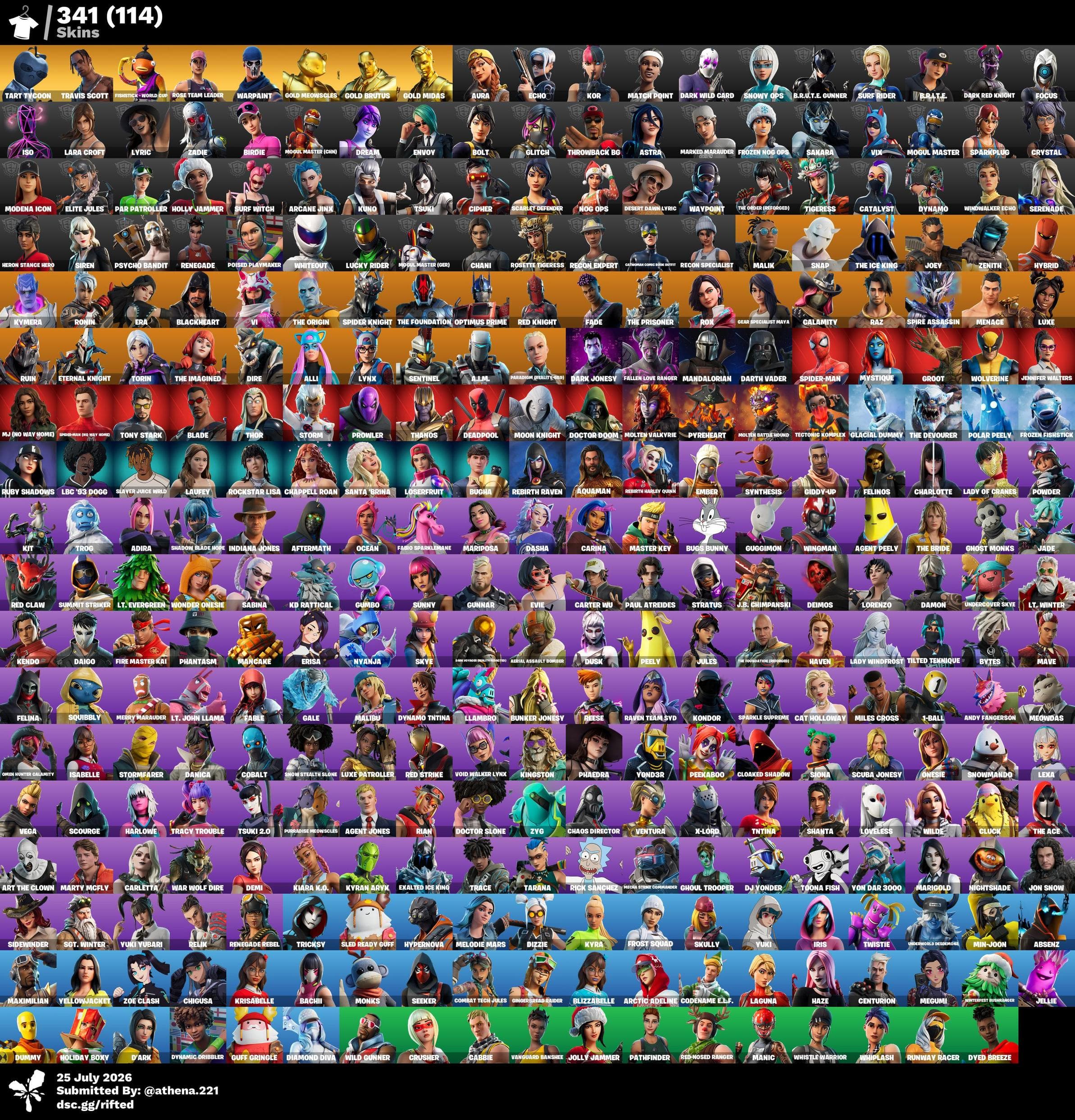 Nog Ops | Warpaint | 343 Skins | Chapter 1 | Level 3582 | Full Email - Image 2