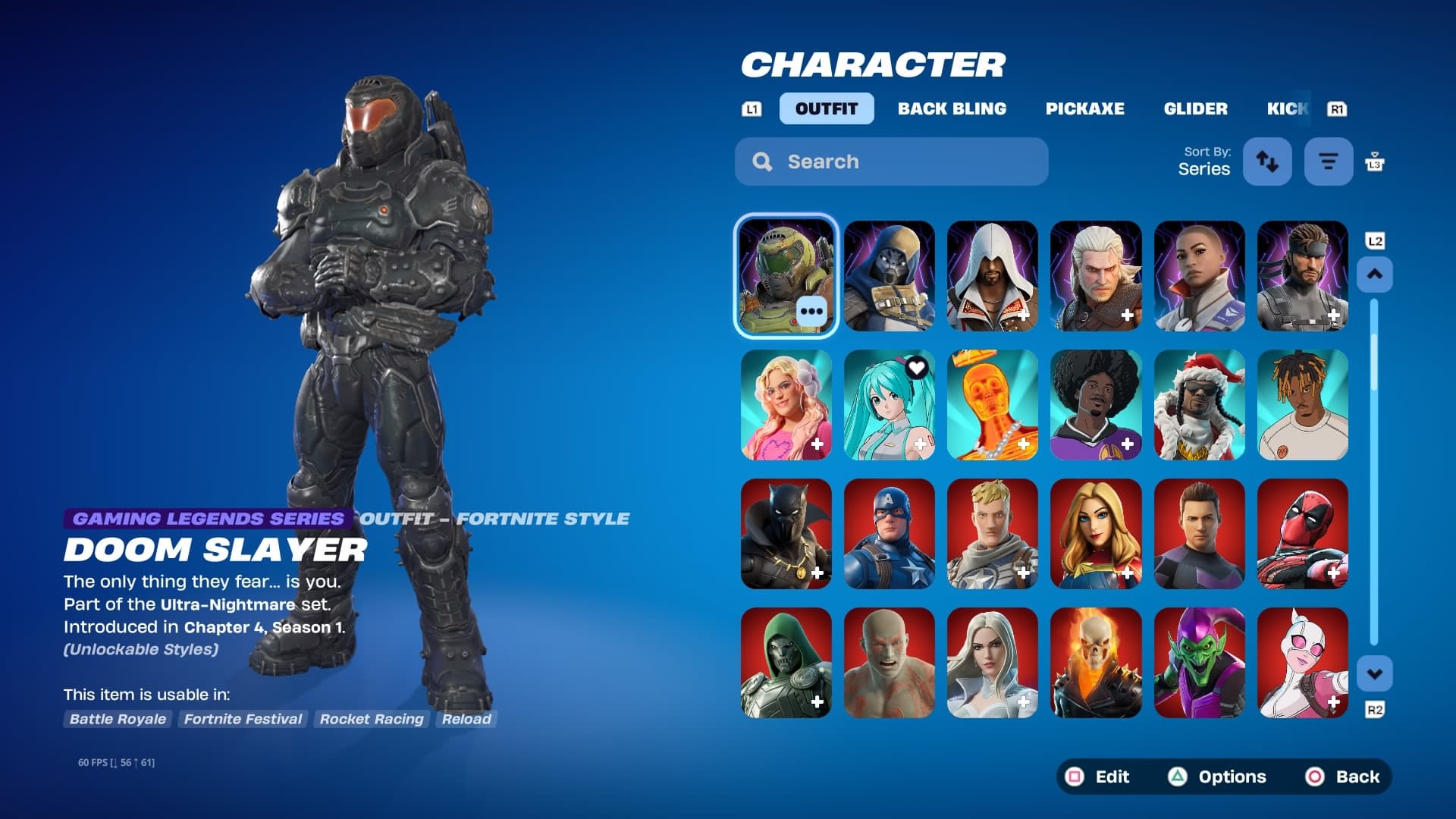 Aries | Doom Slayer | 224 Skins | Level 1934 - Image 2