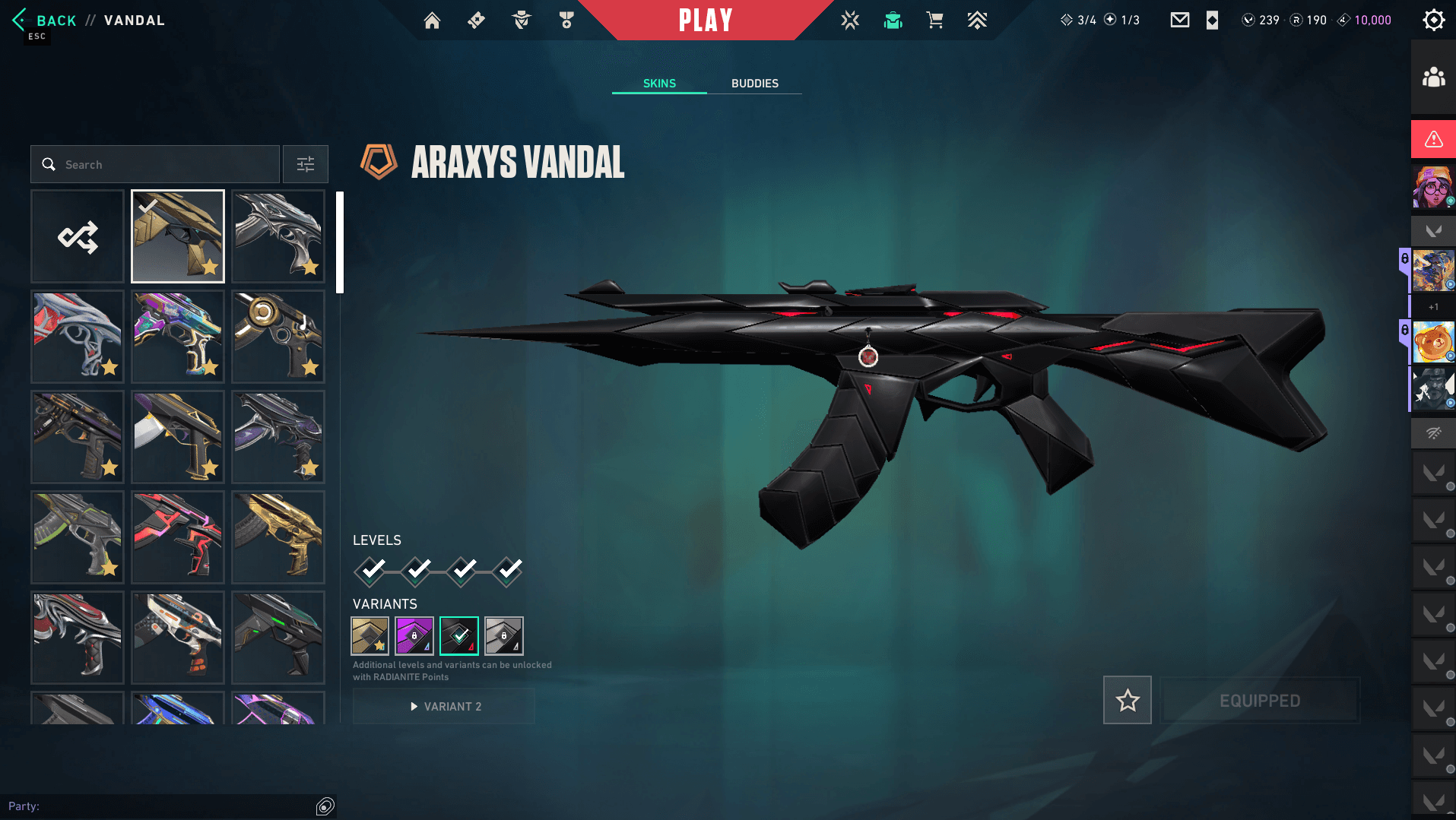 PC | Platinum Peak | Champions 2022 Butterfly Knife + Phantom | 124 Skins | Full Email - Image 1