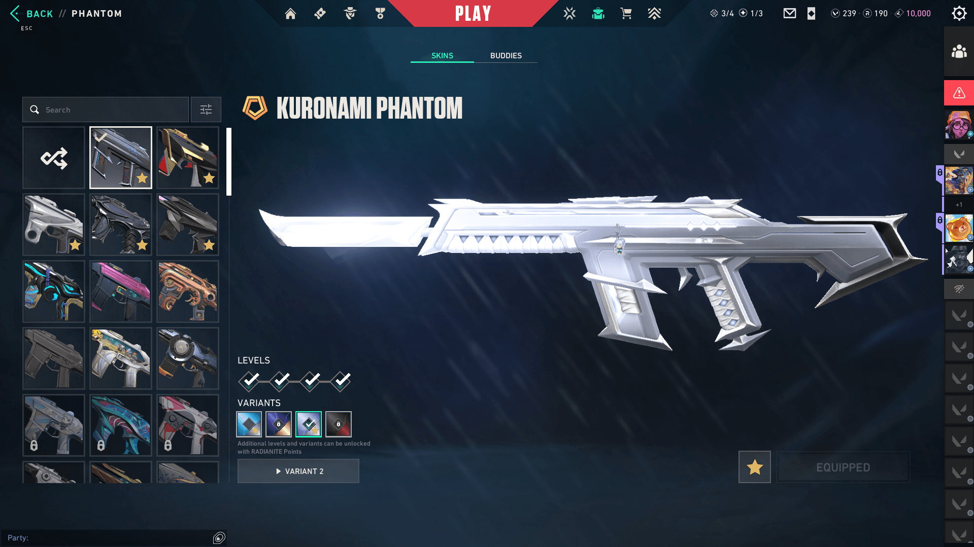 PC | Platinum Peak | Champions 2022 Butterfly Knife + Phantom | 124 Skins | Full Email - Image 2