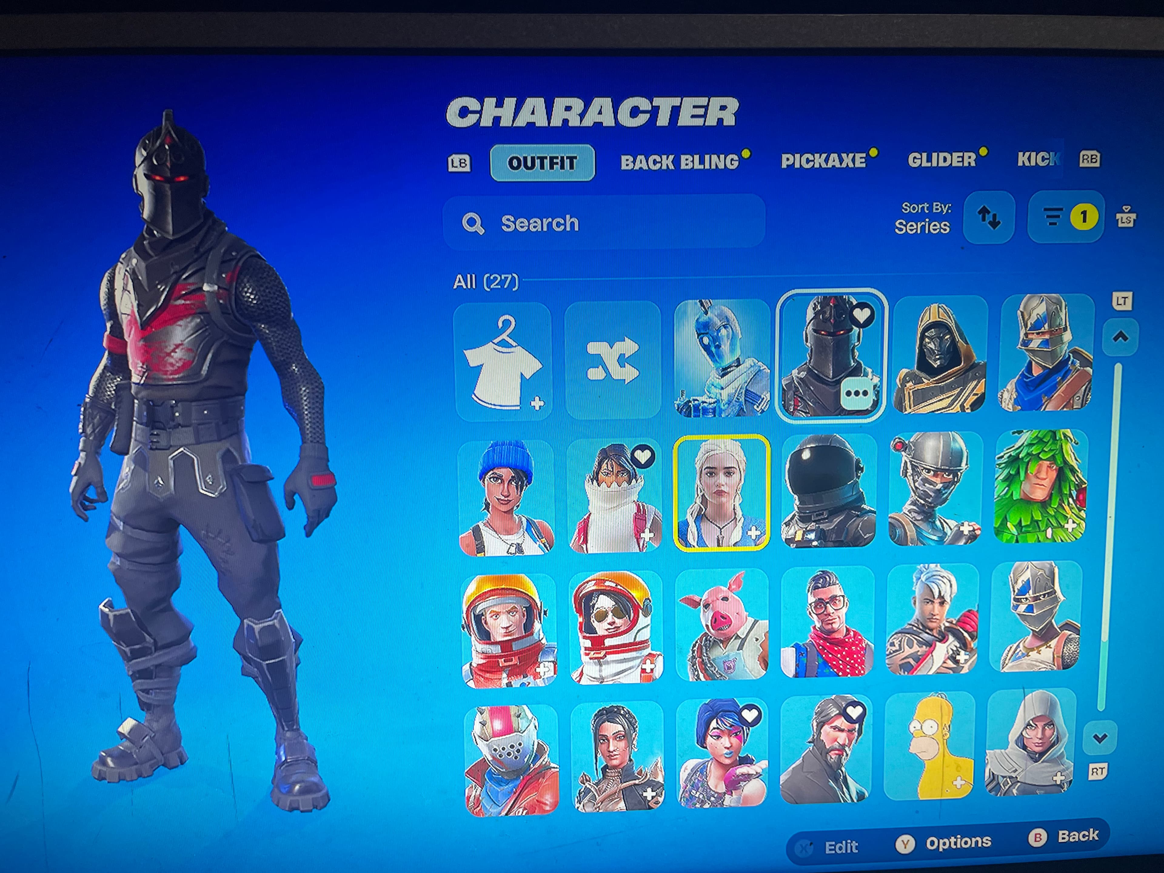 Black Knight | The Reaper | 25 Skins | Season 2 | Level 1241 | Full Email - Image 2