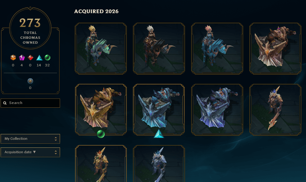 Platinum Peak | 173 Champions | 676 Skins | 55 Legendary Skins - Image 10