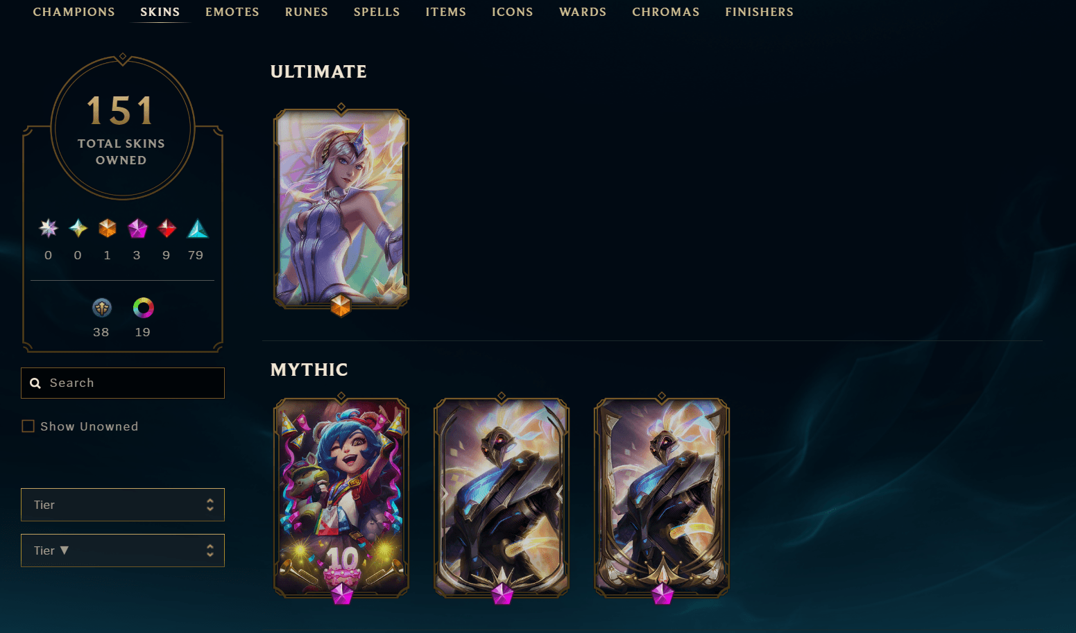 Emerald Peak | 173 Champions | 108 Skins | 9 Legendary Skins - Image 2