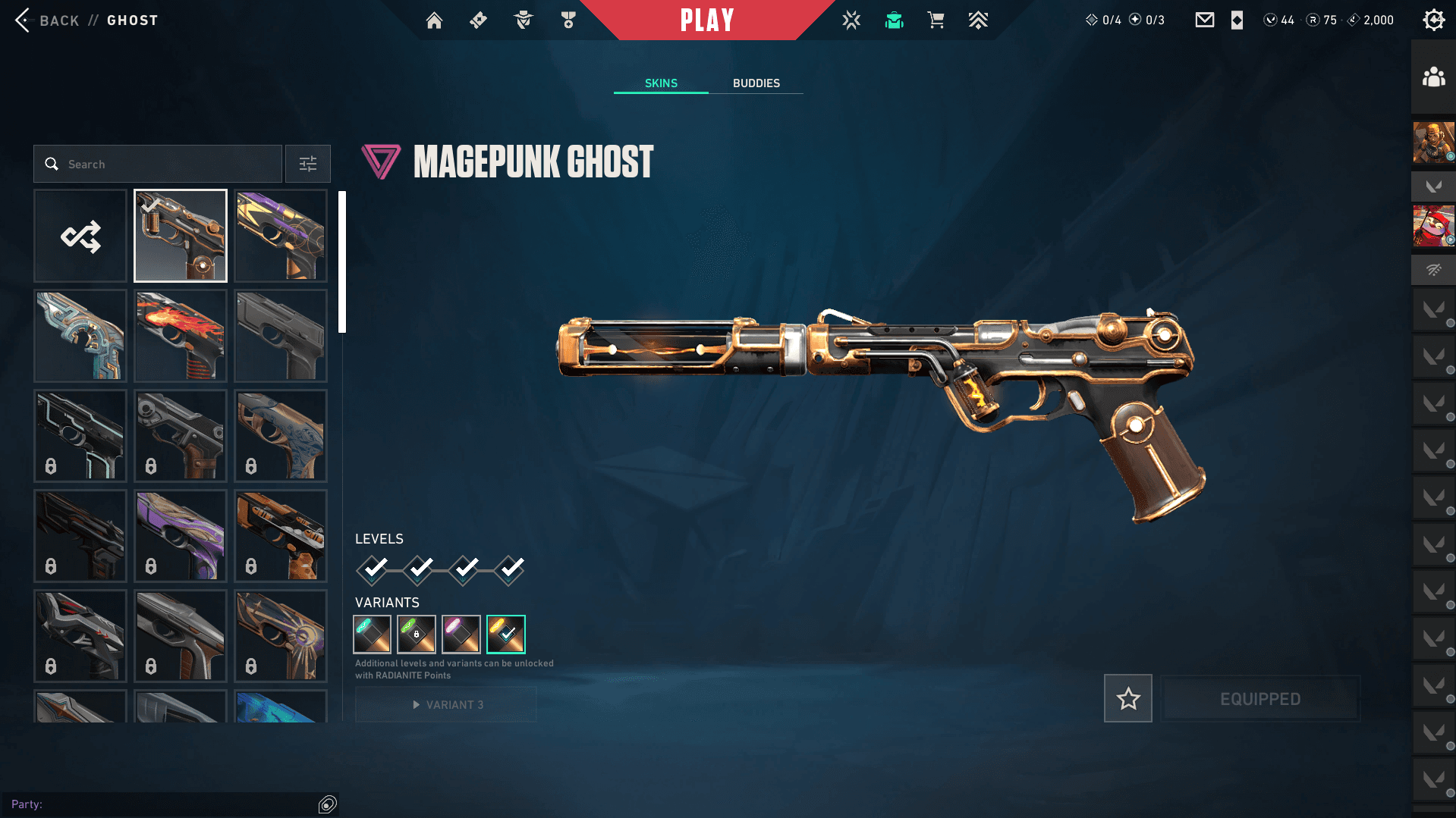 PC | Gold Peak | RGX 11z Pro Blade | Forsaken Vandal | 54 Skins - Image 1