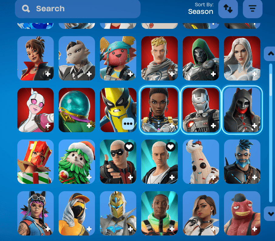 Havoc | The Reaper | 232 Skins | Season 3 | Level 3537 | Full Email - Image 12