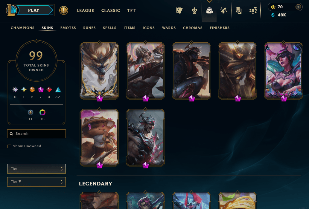 Platinum Peak | 98 Champions | 34 Skins | Full Email - Image 2