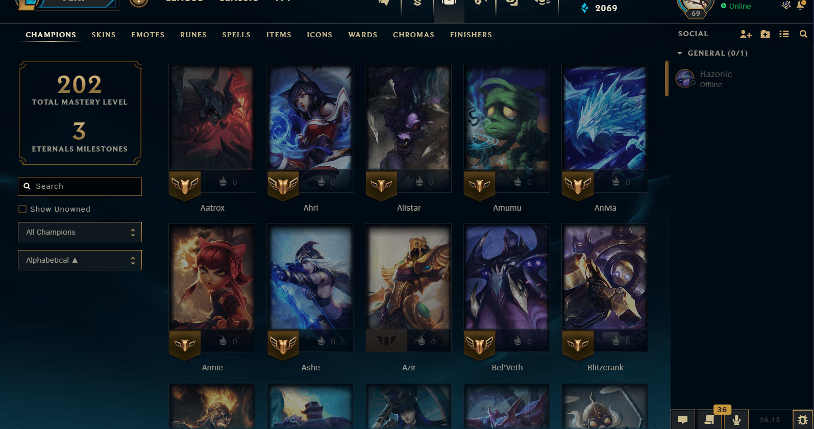 Master Peak | 109 Champions | 49 Skins | 1 Legendary Skins | Full Email - Image 1