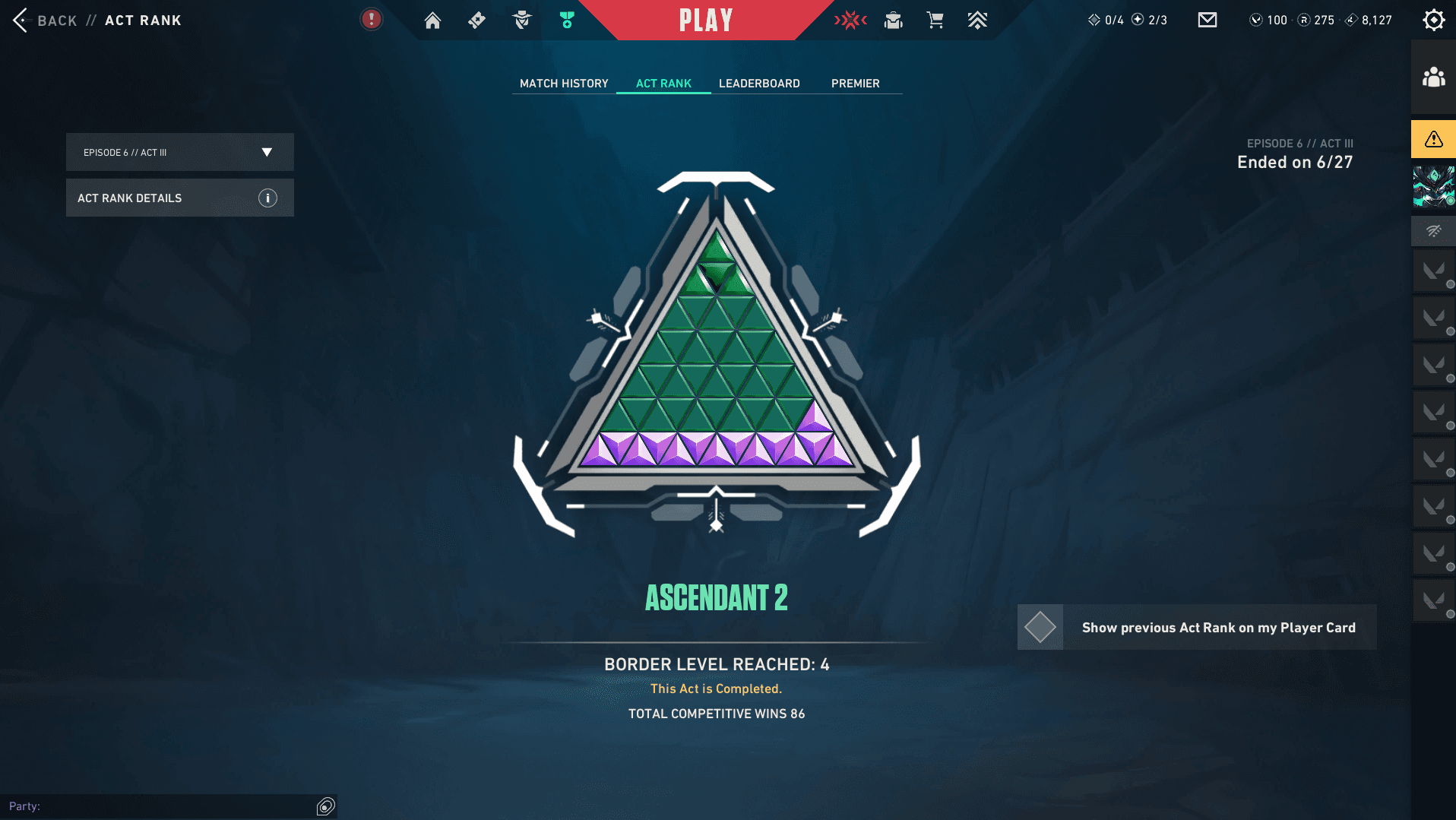 PC | Ascendant Peak | RGX 11z Pro Blade | Gaia's Vengeance Vandal | 55 Skins | Full Email - Image 12