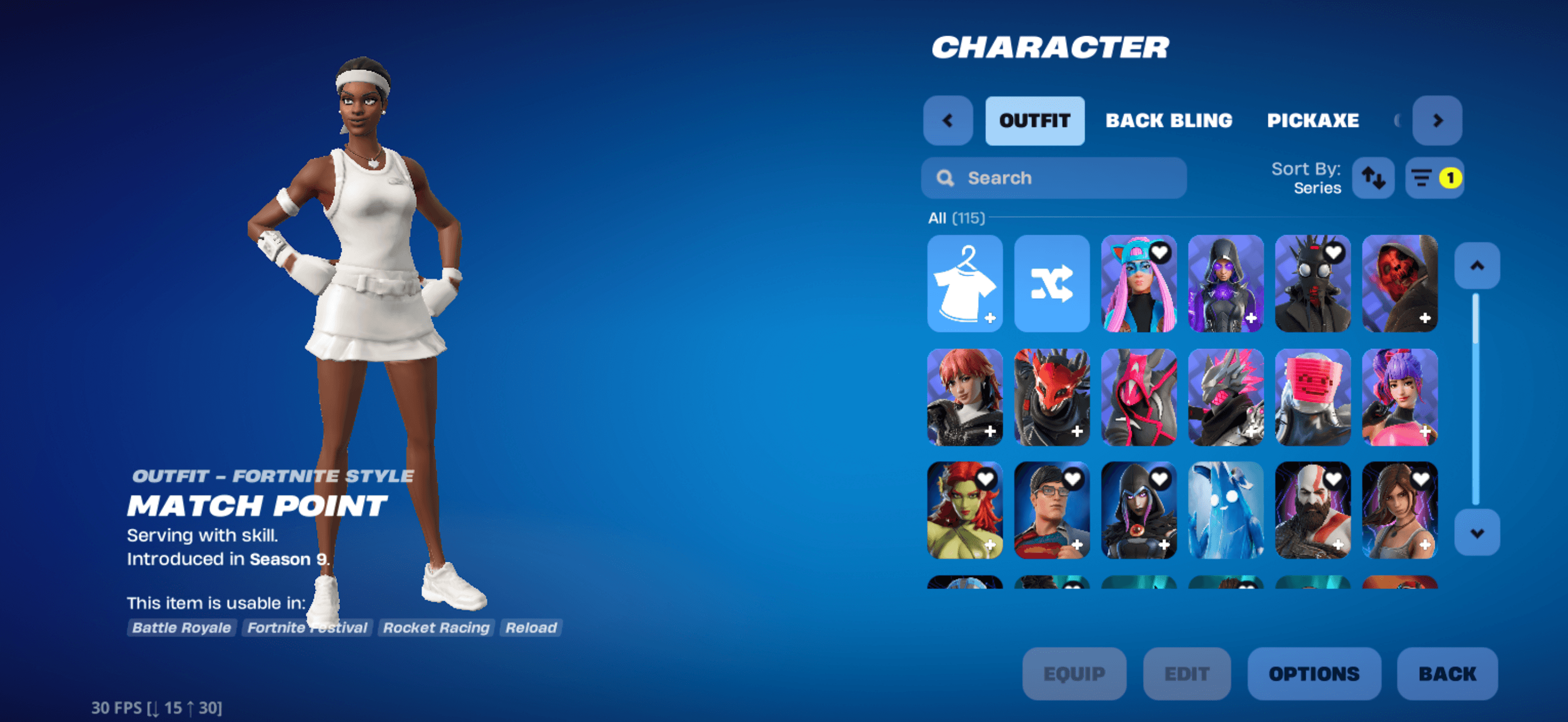 Kratos | 115 Skins | Chapter 2 Season 5 | Level 1499 | Full Email - Image 1