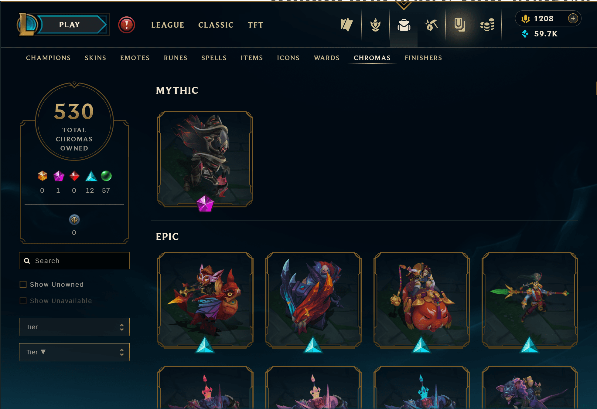 Platinum Peak | 233 Champions | 383 Skins | 40 Legendary Skins - Image 2