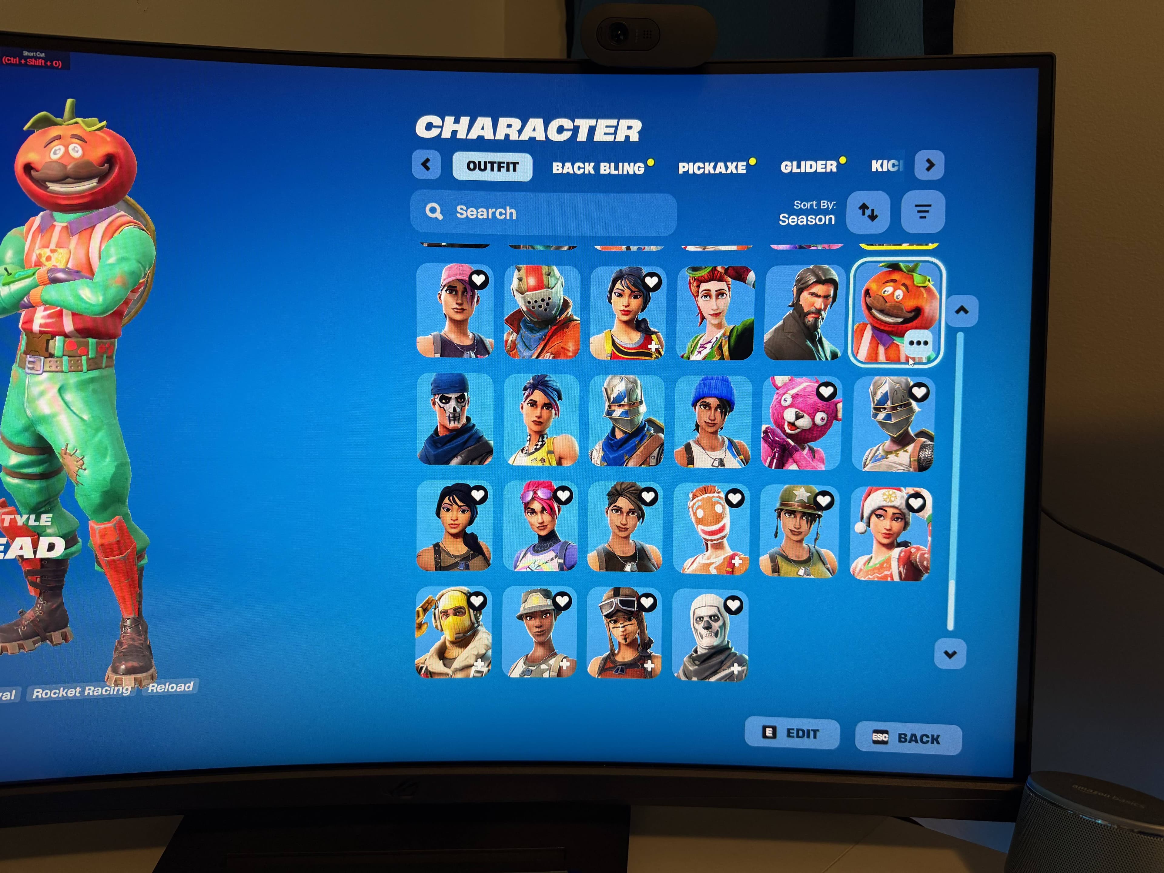 Squad Leader | Spider Knight | 214 Skins | Season 2 | Level 2708 | Full Email - Image 1