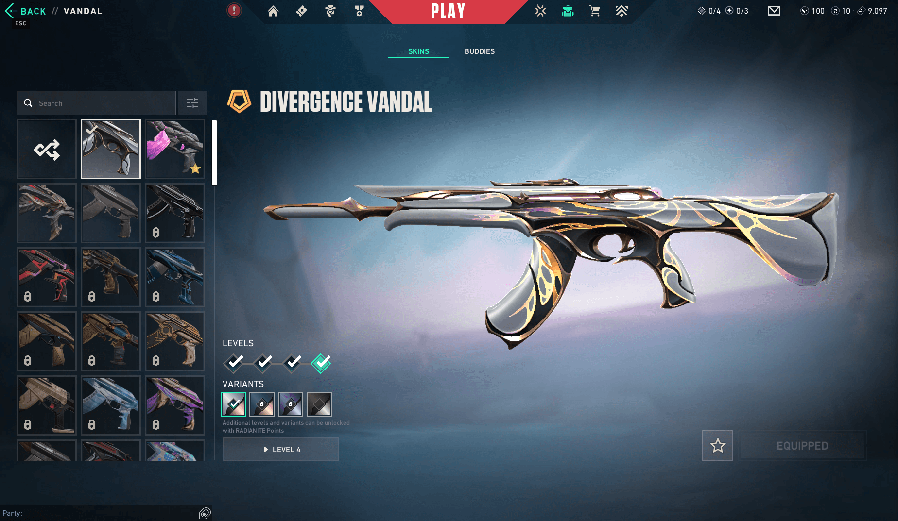 PC | Platinum Peak | Kuronami no Yaiba | Primordium Vandal | 5 Skins | Full Email - Image 1