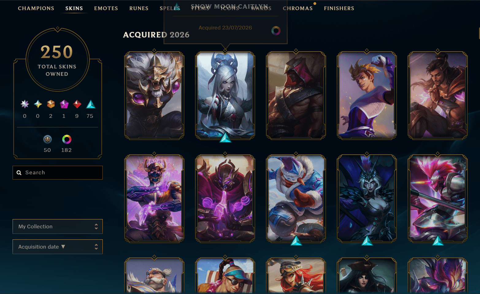 Diamond Peak | 173 Champions | 150 Skins | 9 Legendary Skins - Image 1