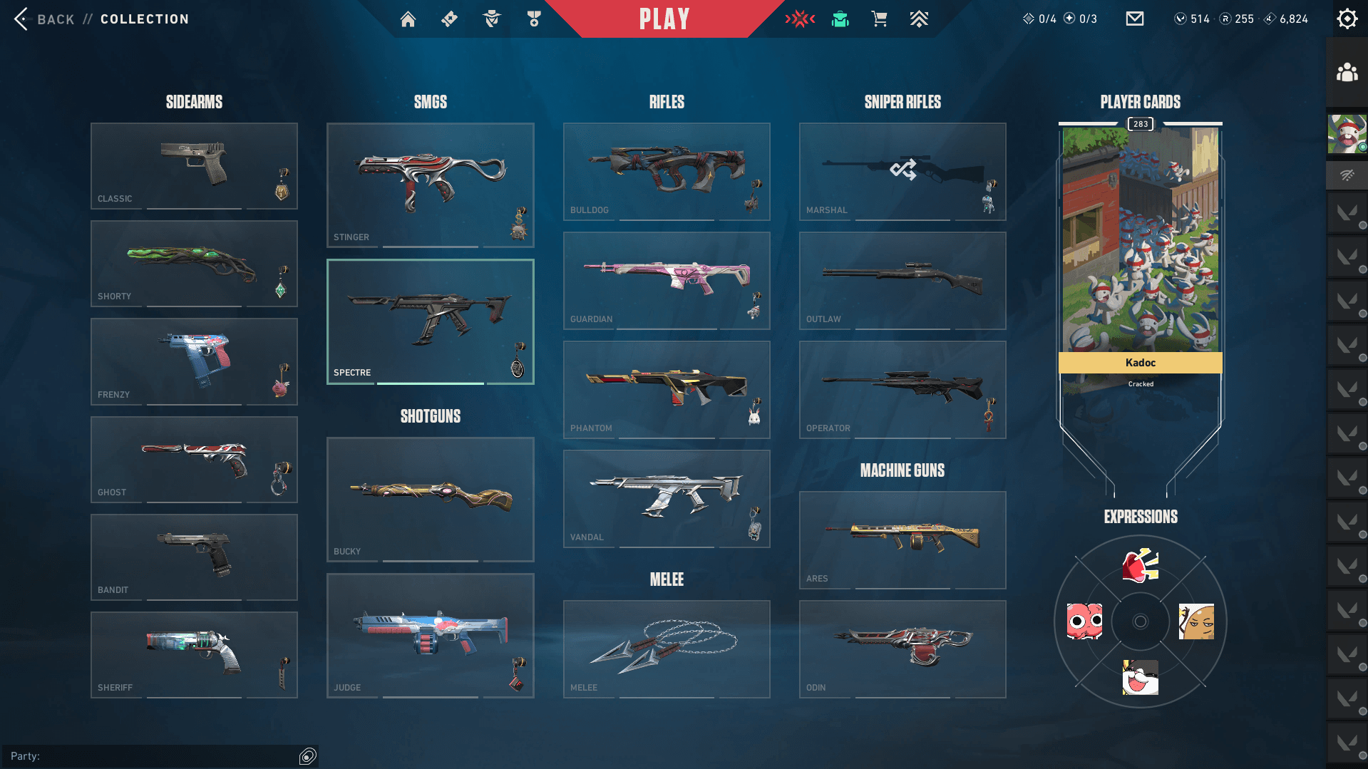 PC | Ascendant Peak | Champions 2022 Butterfly Knife | Champions 2023 Vandal | 76 Skins | Full Email - Image 1