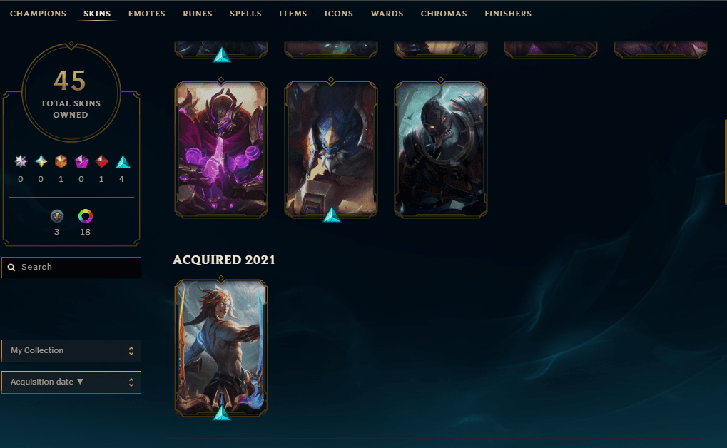 Master Peak | 32 Champions | 13 Skins | 1 Legendary Skins | Full Email - Image 2