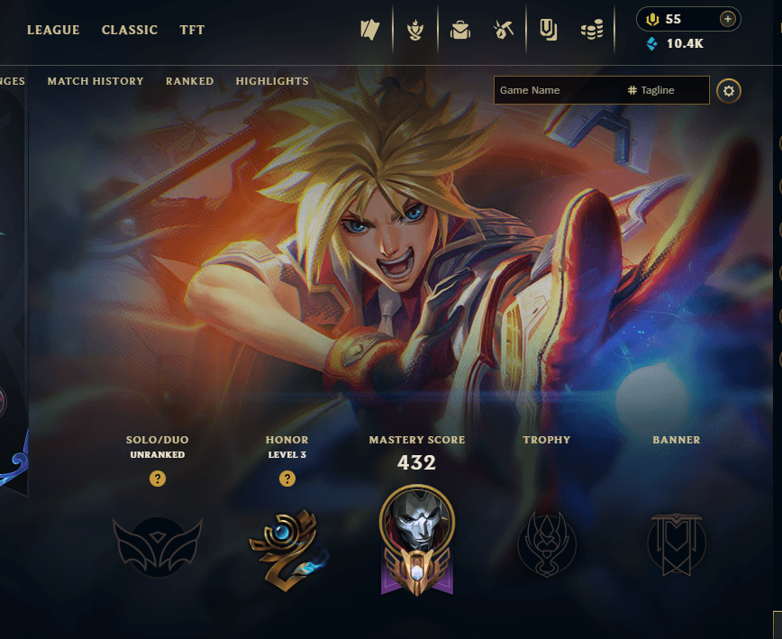 Gold Peak | 147 Champions | 104 Skins | 1 Legendary Skins - Image 1