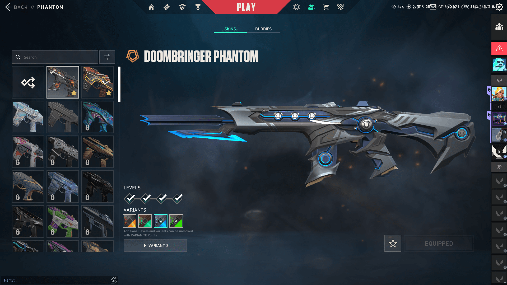 PC | Platinum Peak | Xenohunter Knife | RGX 11z Pro Vandal | 39 Skins | Full Email - Image 2