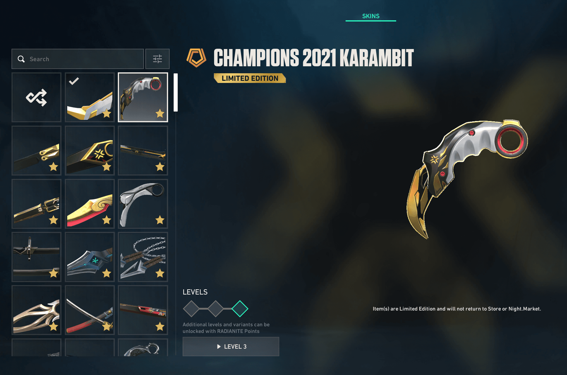 PC | Radiant Peak | Champions 2021 Karambit + Vandal | 150 Skins - Image 7
