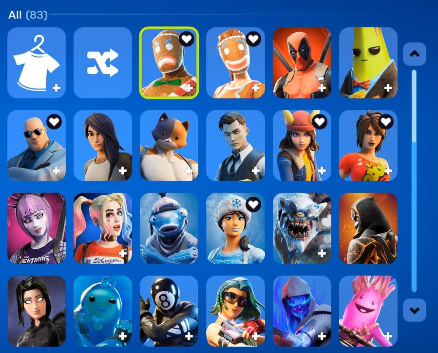 Rose Team Leader | Ginger Gunner | 83 Skins | Chapter 1 Season 1 | Level 679 | Full Email - Image 2