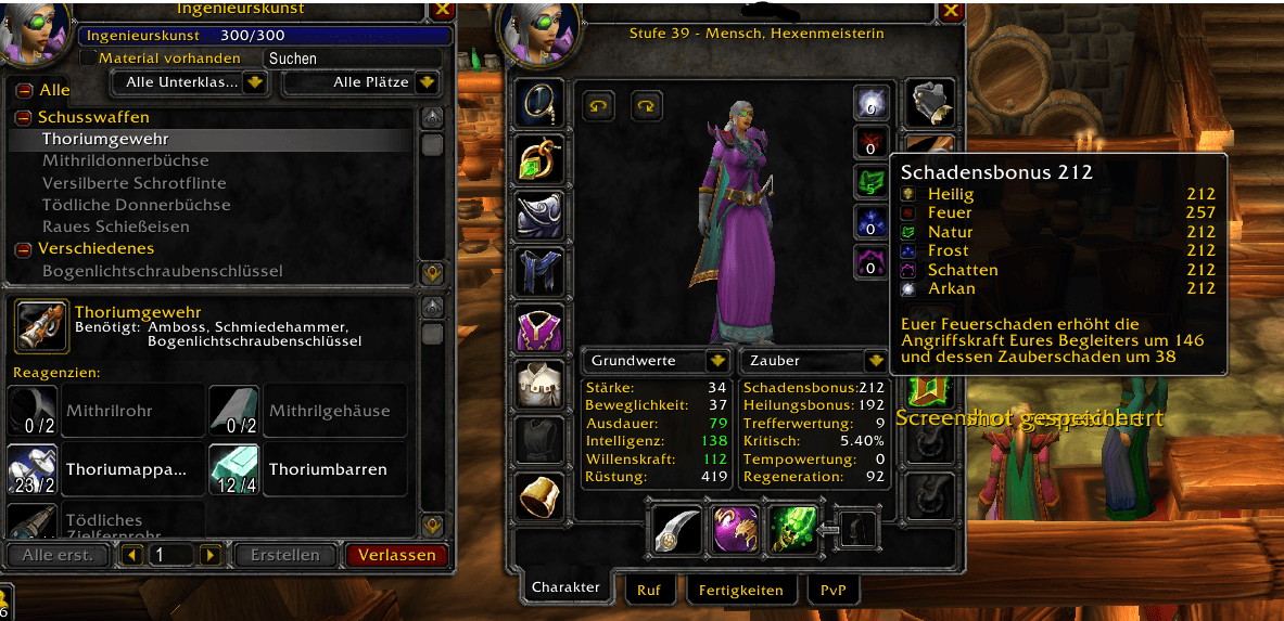 Loaded TBC Account | Multi Level 70 | 2041 BiS Gear | Mage, Rogue, Priest, Warr, Pala, Lock | 4500 Gold | P3 Ready - Image 11