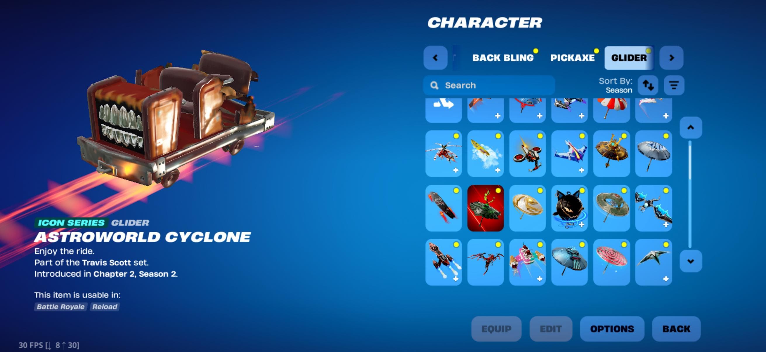 Blue Team Leader | Astro Jack | 50 Skins | Chapter 1 Season 2 | Level 1166 | Full Email - Image 16