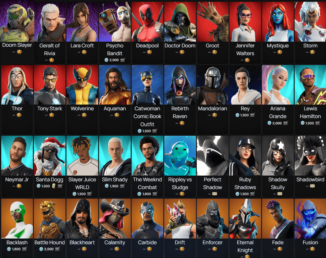 IKONIK | 205 Skins | Chapter 1 Season 8 | Level 2811 | Full Email - Image 1