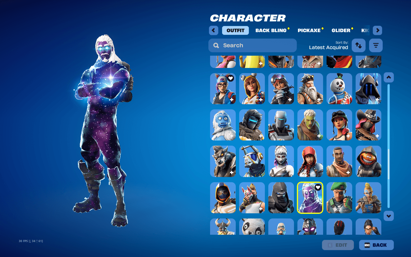 Black Knight | Carbide | 136 Skins | Chapter 1 Season 1 | Level 1250 | Full Email - Image 2
