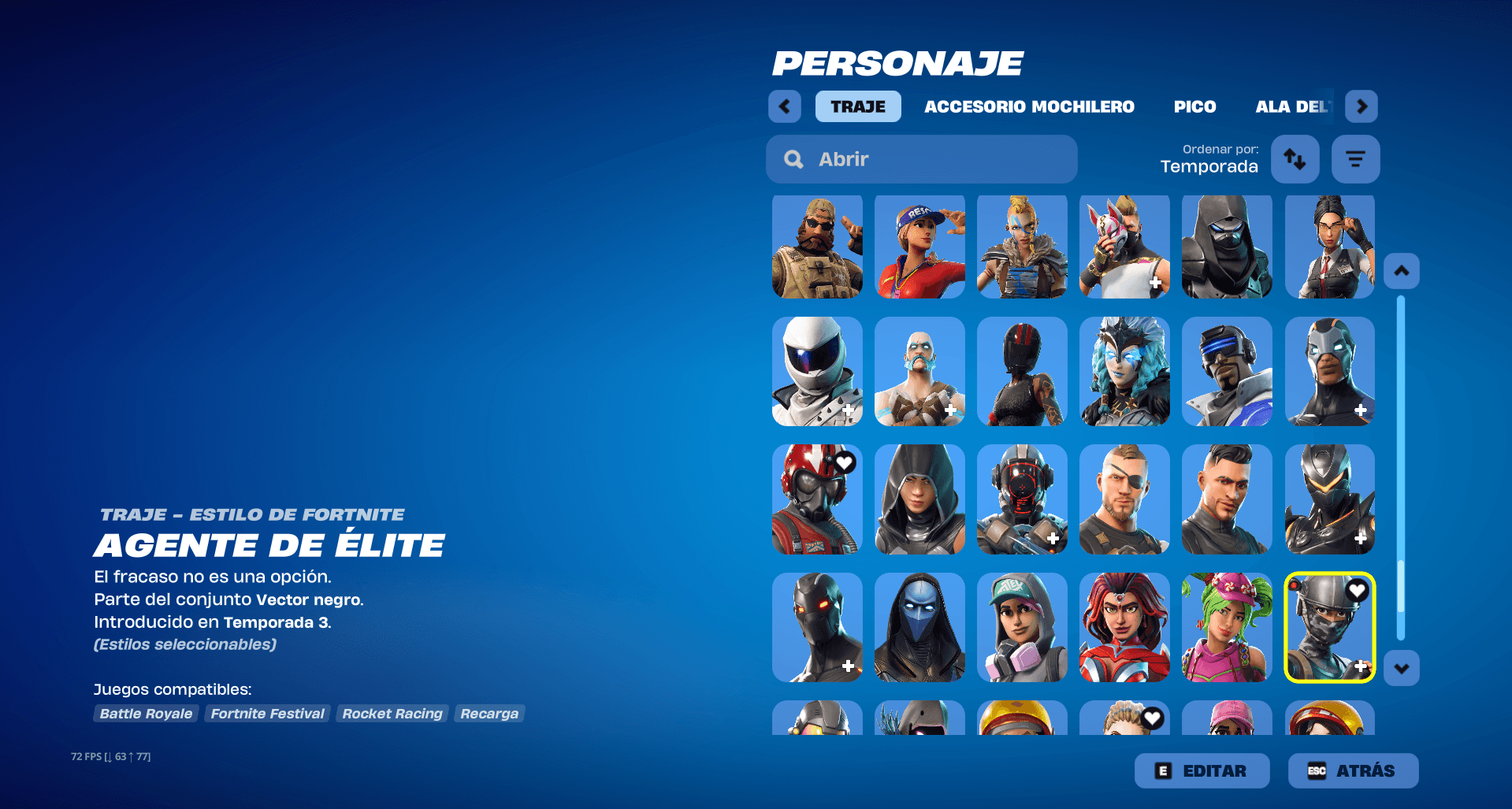 Black Knight | Carbide | 262 Skins | Level 2360 | Full Email - Image 2