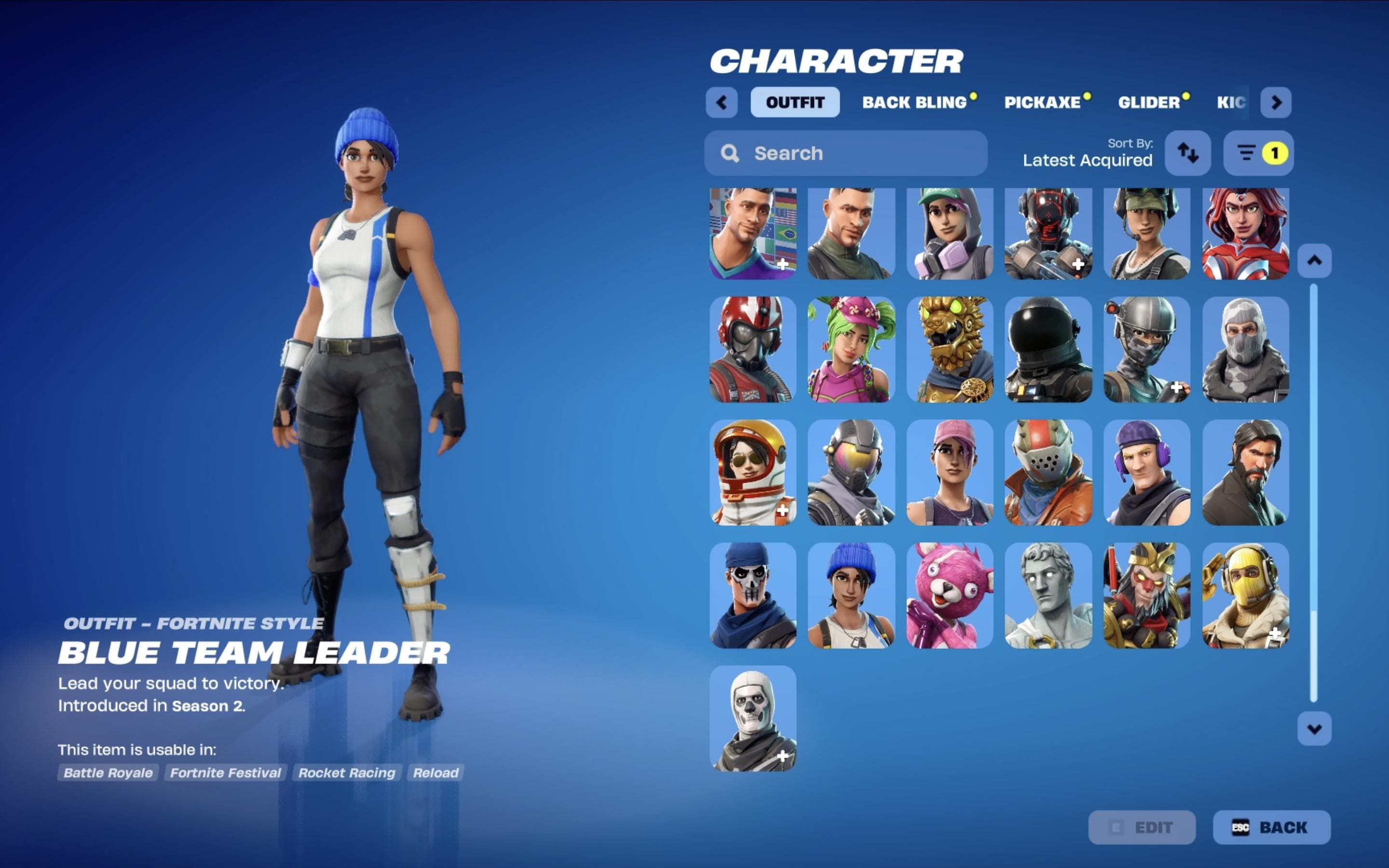 Lara Croft | The Reaper | 157 Skins | Chapter 1 Season 2 | Level 1623 | Full Email - Image 1