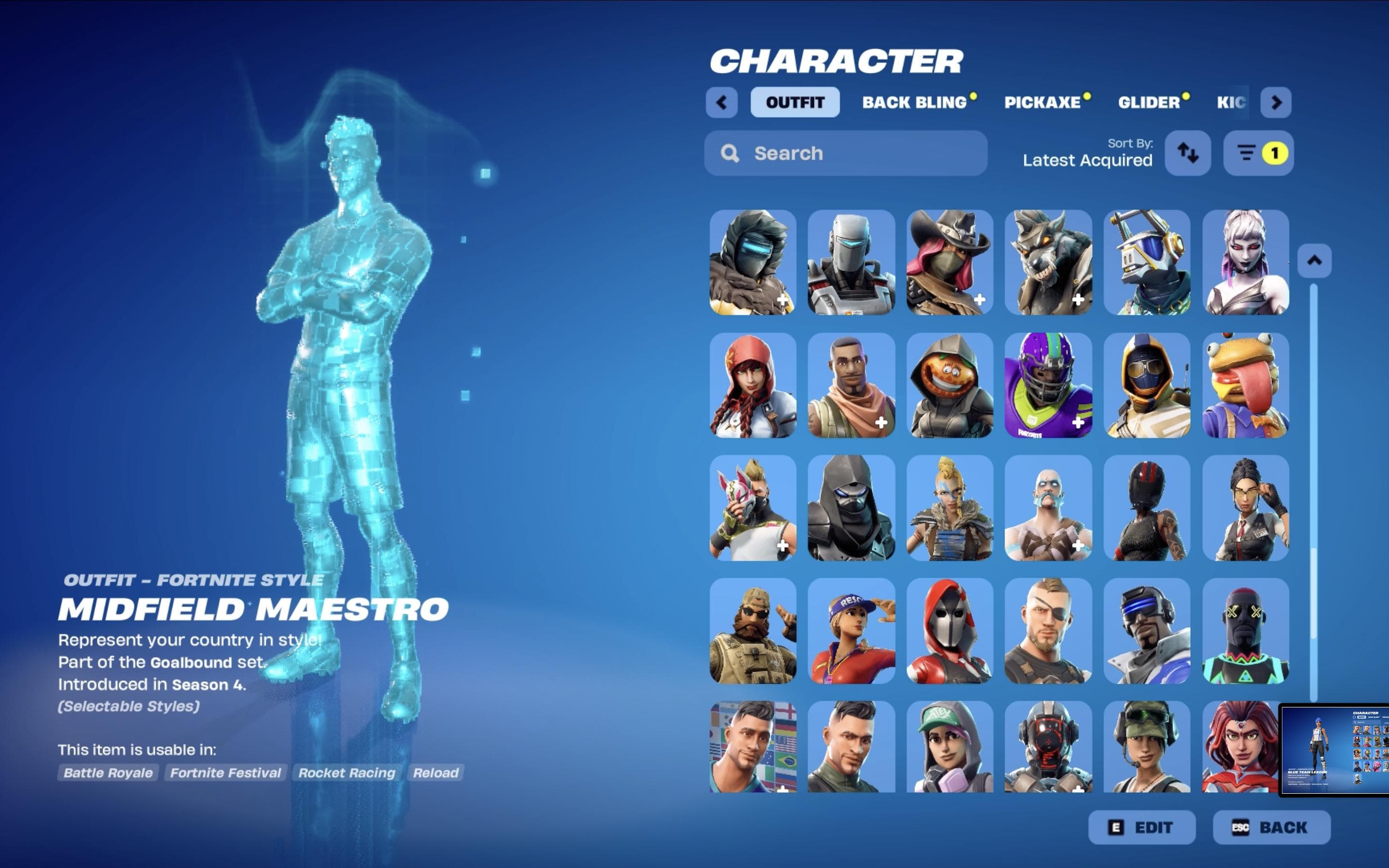 Lara Croft | The Reaper | 157 Skins | Chapter 1 Season 2 | Level 1623 | Full Email - Image 2
