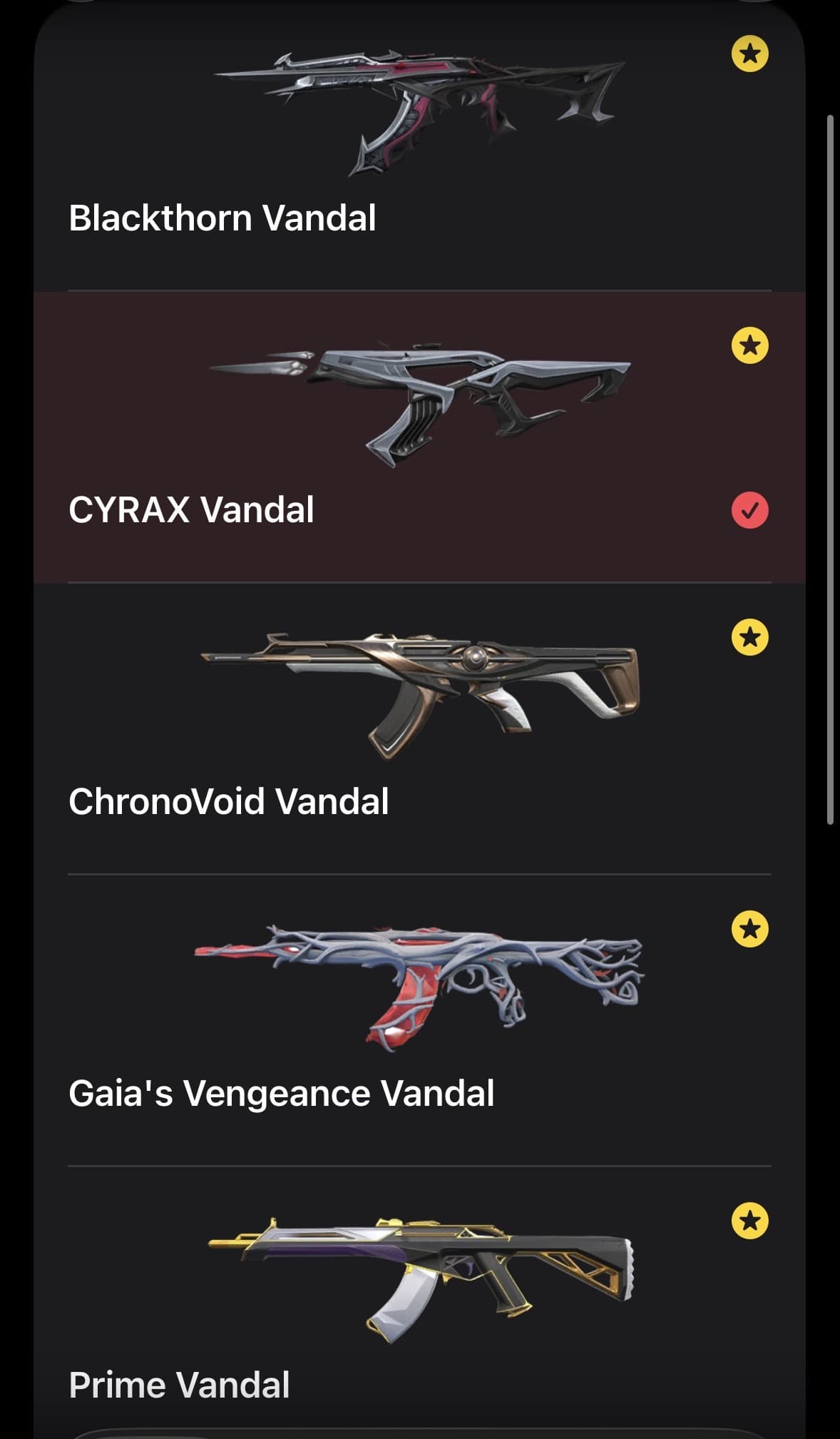 Multiple | Diamond Peak | Paceline's Edge | Blackthorn Vandal | 10 Skins | Full Email - Image 1