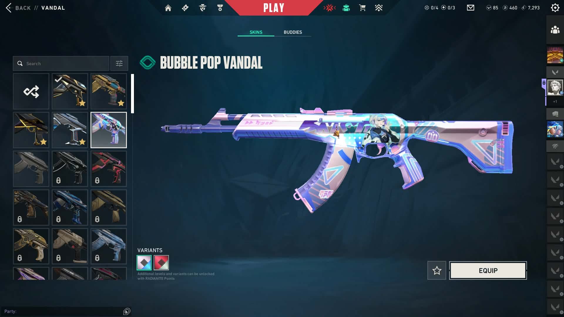 PC | Diamond Peak | Kuronami no Yaiba | Champions 2023 Vandal | 9 Skins | Full Email - Image 24