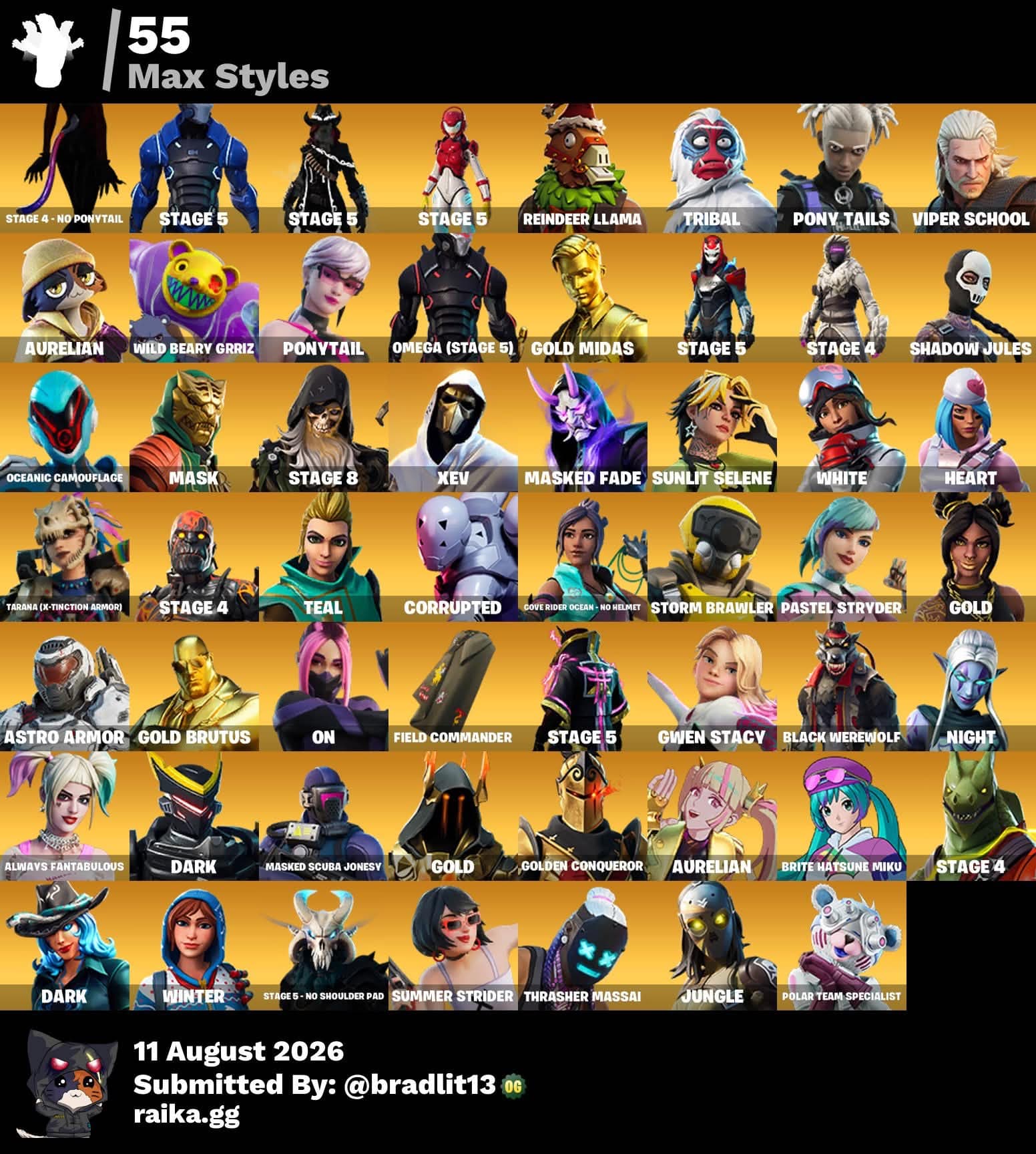 Travis Scott | IKONIK | 292 Skins | Level 3000 | Full Email - Image 2