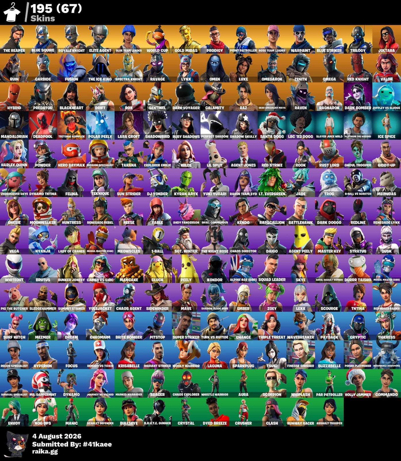 Elite Agent | Omega | 195 Skins | Season 2 | Level 3601 | Full Email - Image 1