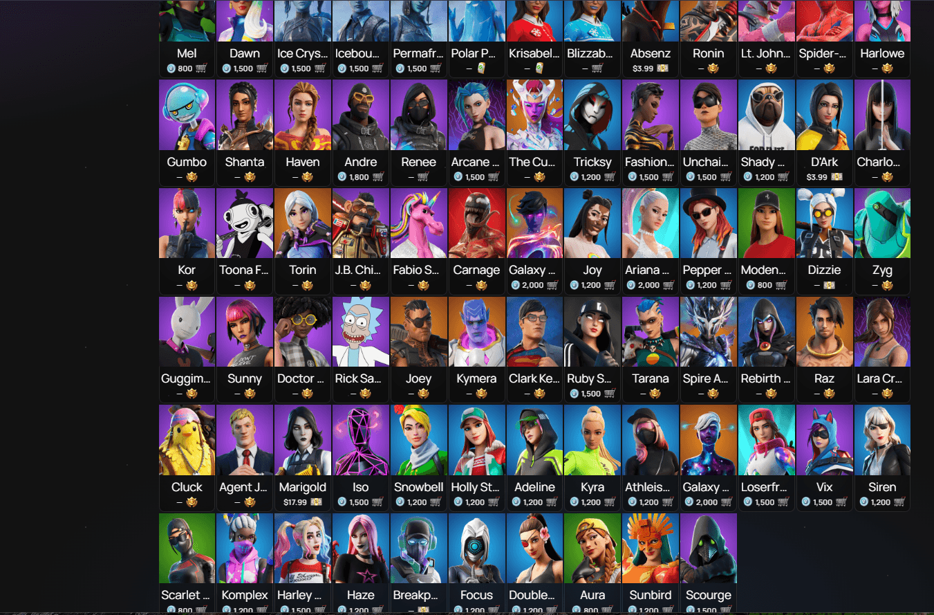 Rebirth Raven | Lara Croft | 148 Skins | Chapter 2 Season 1 | Level 1000 | Full Email - Image 1