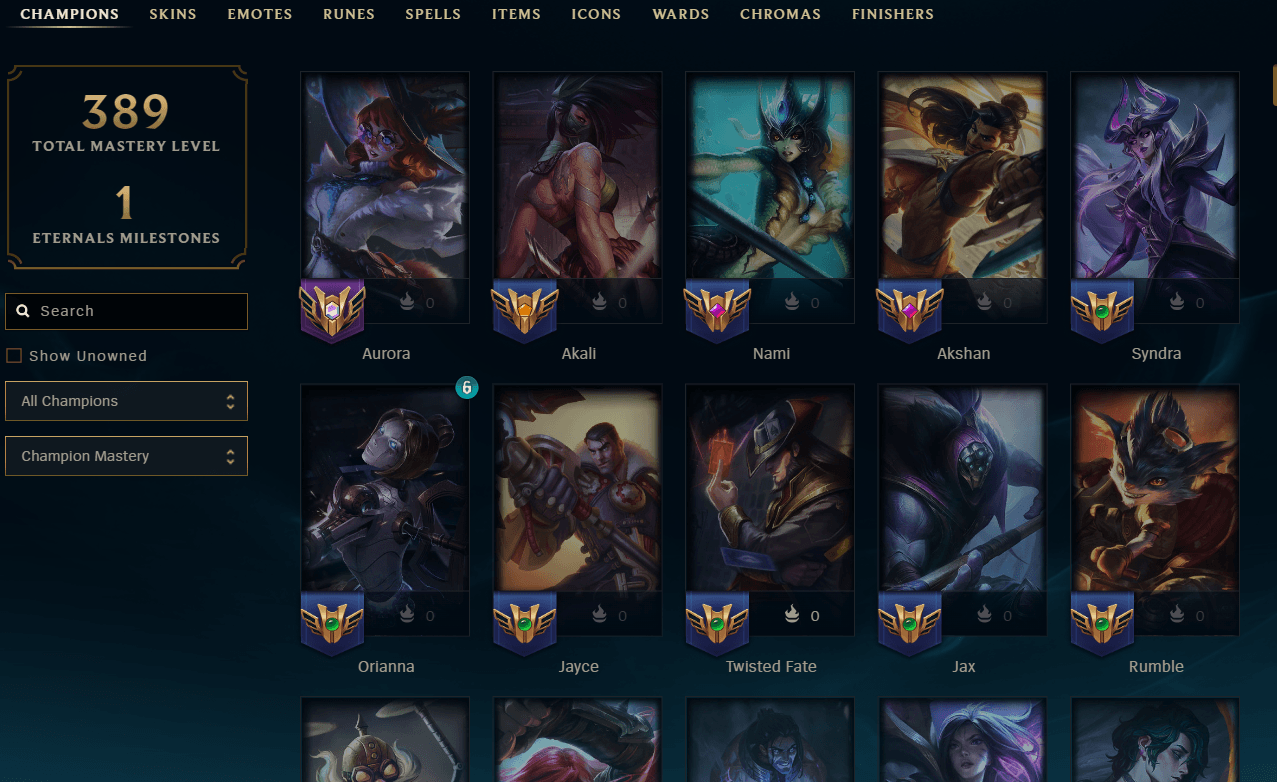 Grandmaster Peak | 173 Champions | 29 Skins - Image 3