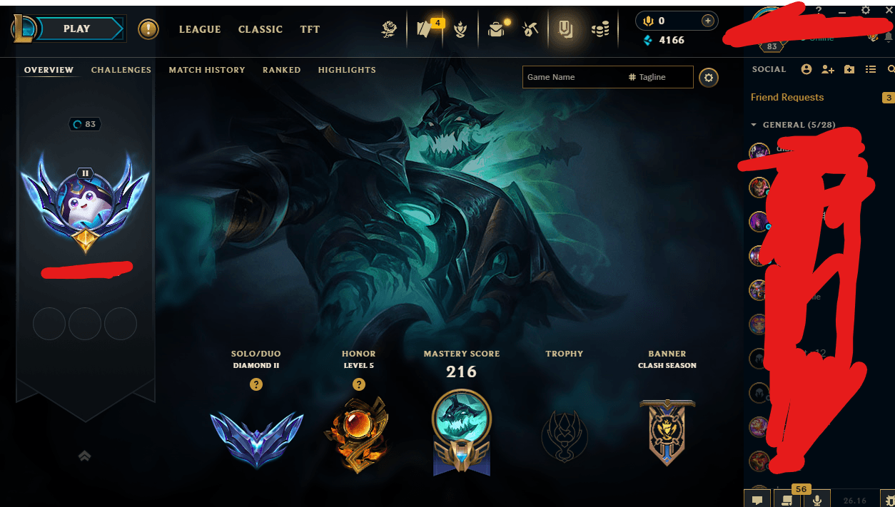 Diamond Peak | 155 Champions | 11 Skins | Full Email - Image 1