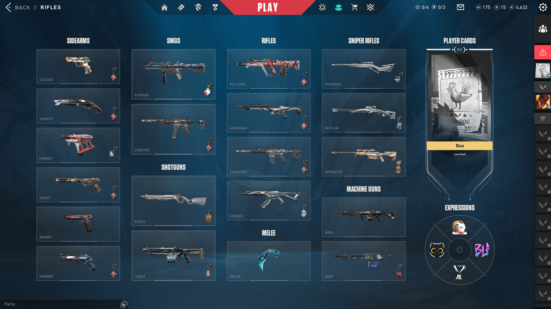 PC | Immortal Peak | Champions 2024 Blade | Champions 2023 Vandal | 274 Skins | Full Email - Image 1