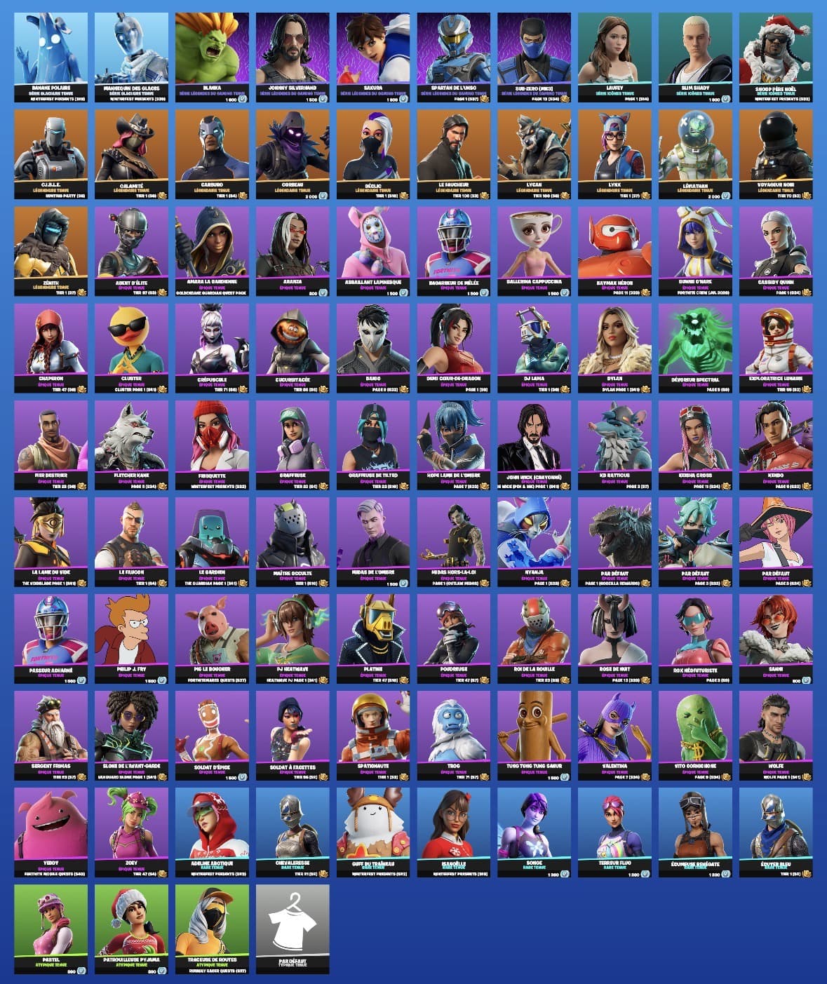 The Reaper | Renegade Raider | 96 Skins | Level 1000 | Full Email - Image 1