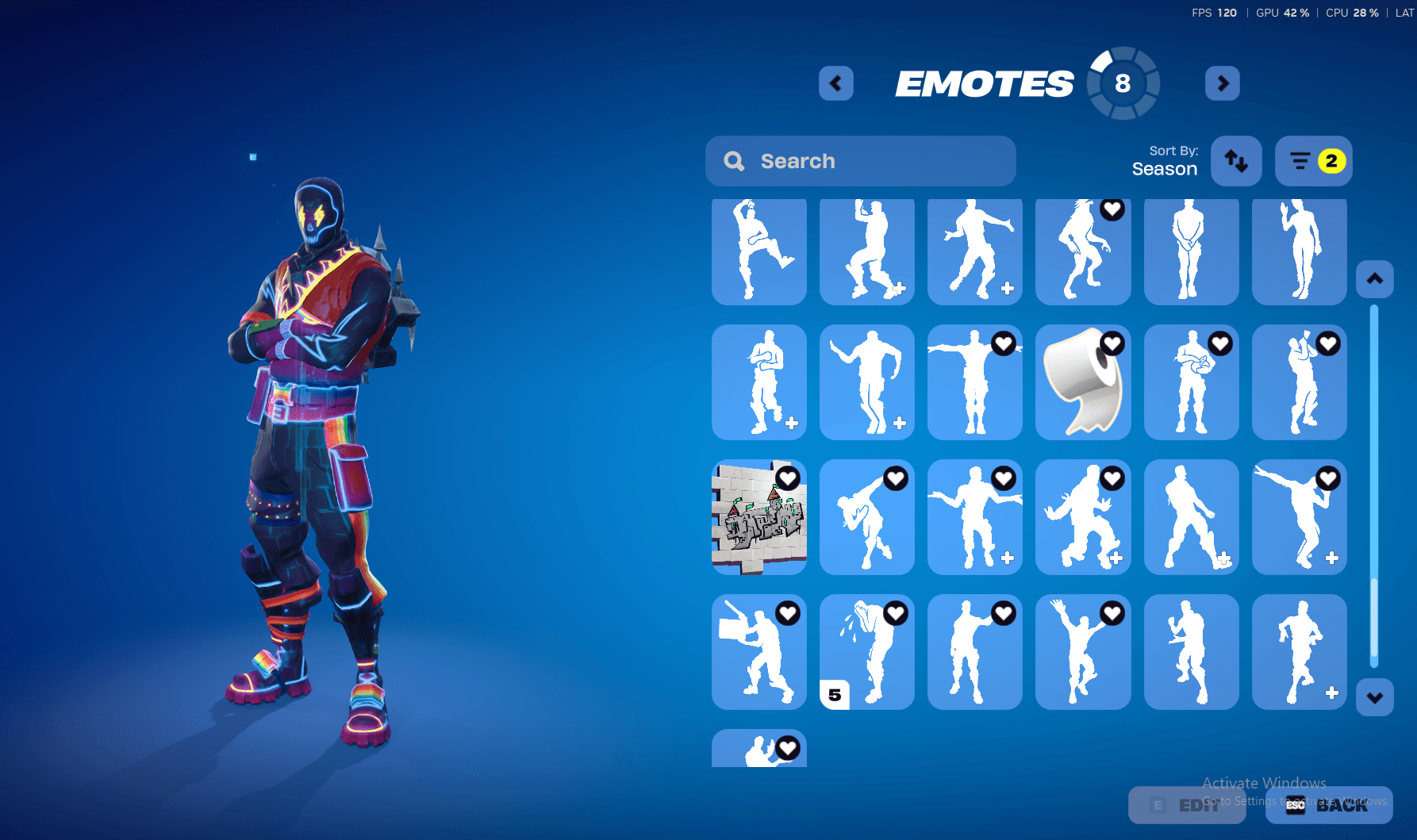 Agent Peely | Ember | 141 Skins | Level 2482 - Image 9