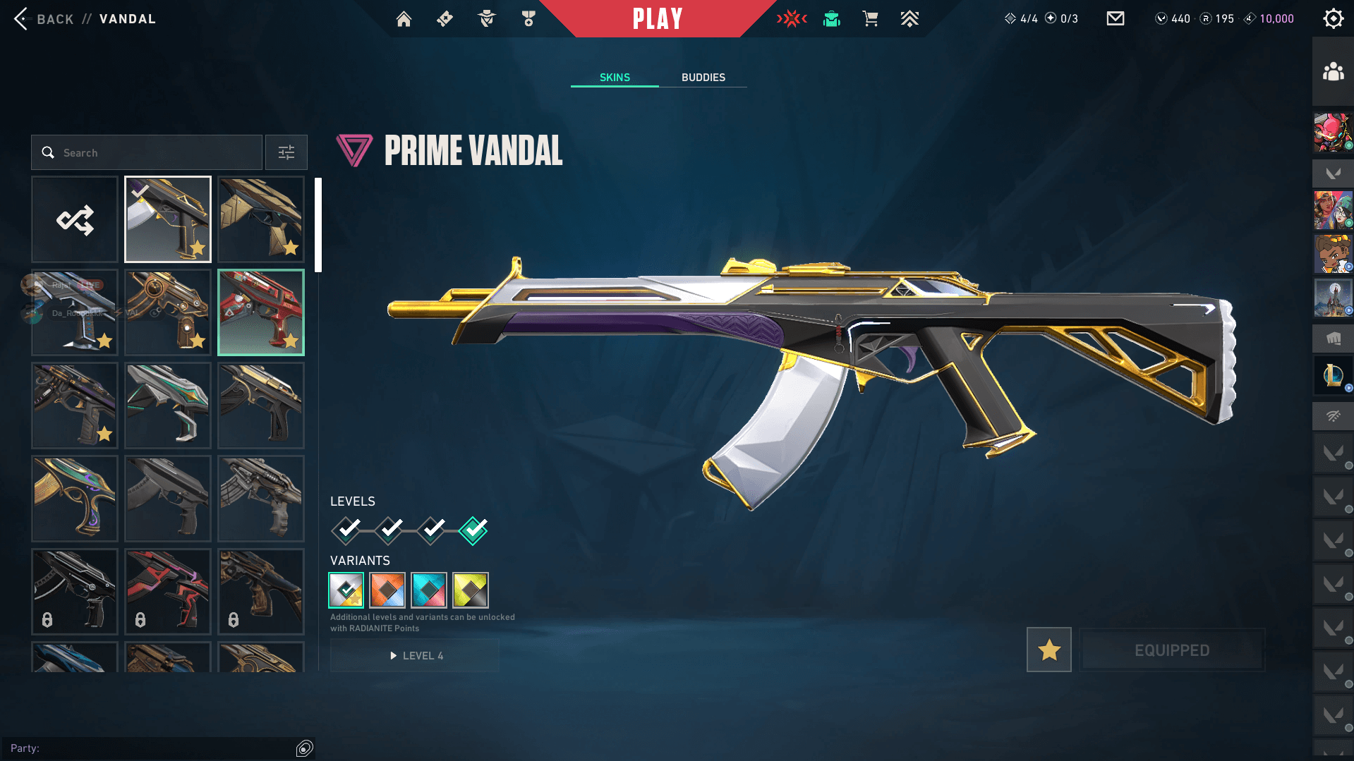 PC | Platinum Peak | Prime//2.0 Karambit | Araxys Vandal | 85 Skins | Full Email - Image 1