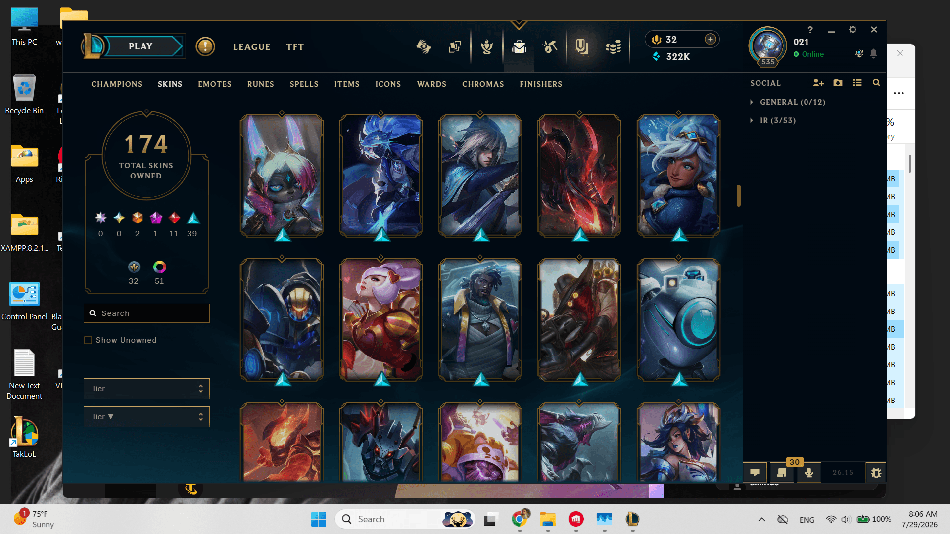 200 Champions | 147 Skins | 11 Legendary Skins - Image 3