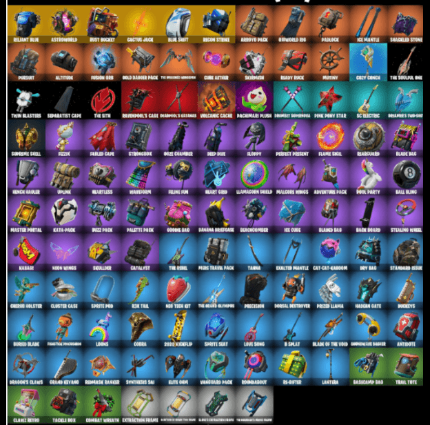 Clix | 93 Skins | Season 4 | Level 1056 | Full Email - Image 2