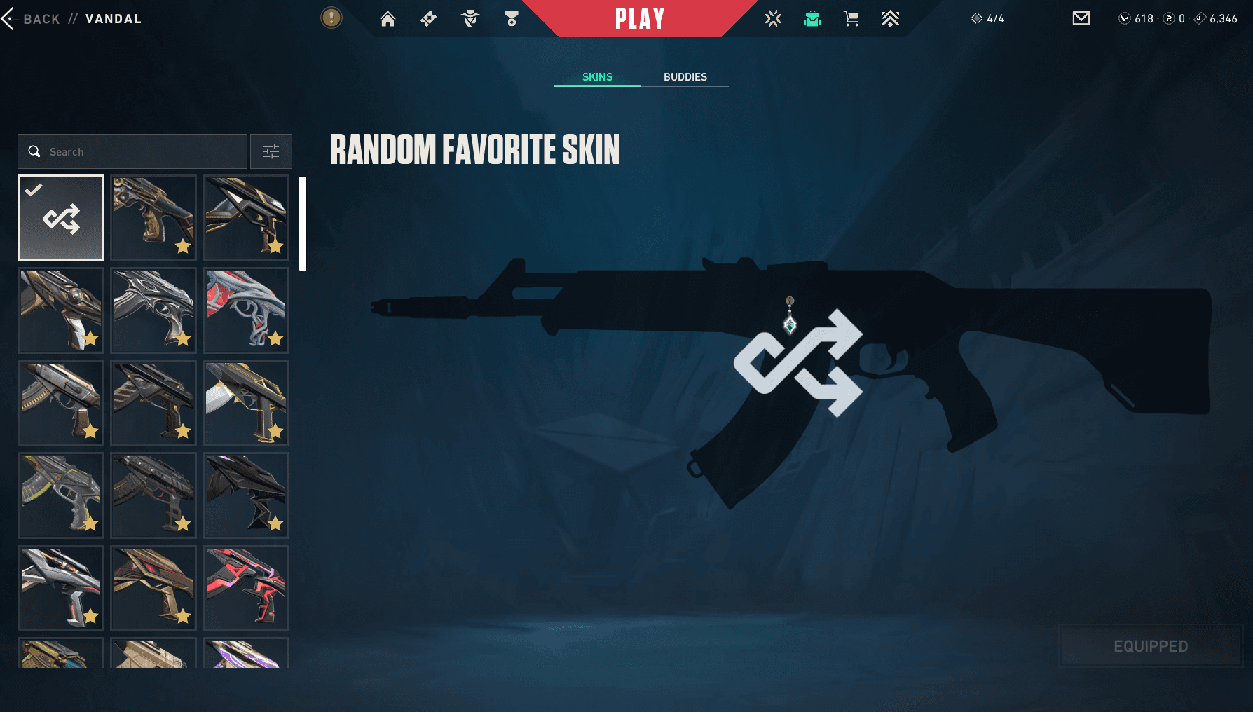 PC | Ascendant Peak | Champions 2025 Butterfly Knife + Vandal | 53 Skins - Image 1