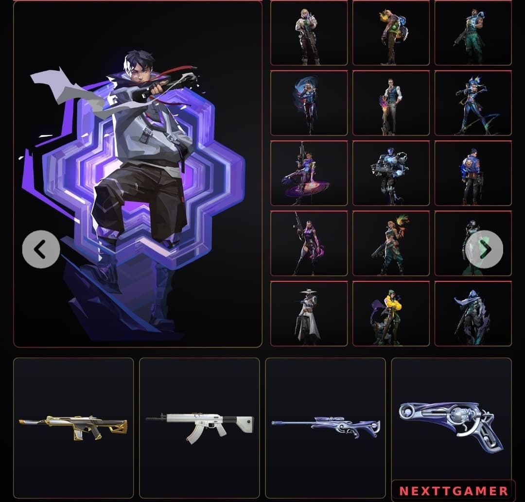 PC | Gold Peak | Prime//2.0 Phantom | 17 Skins | Full Email - Image 1