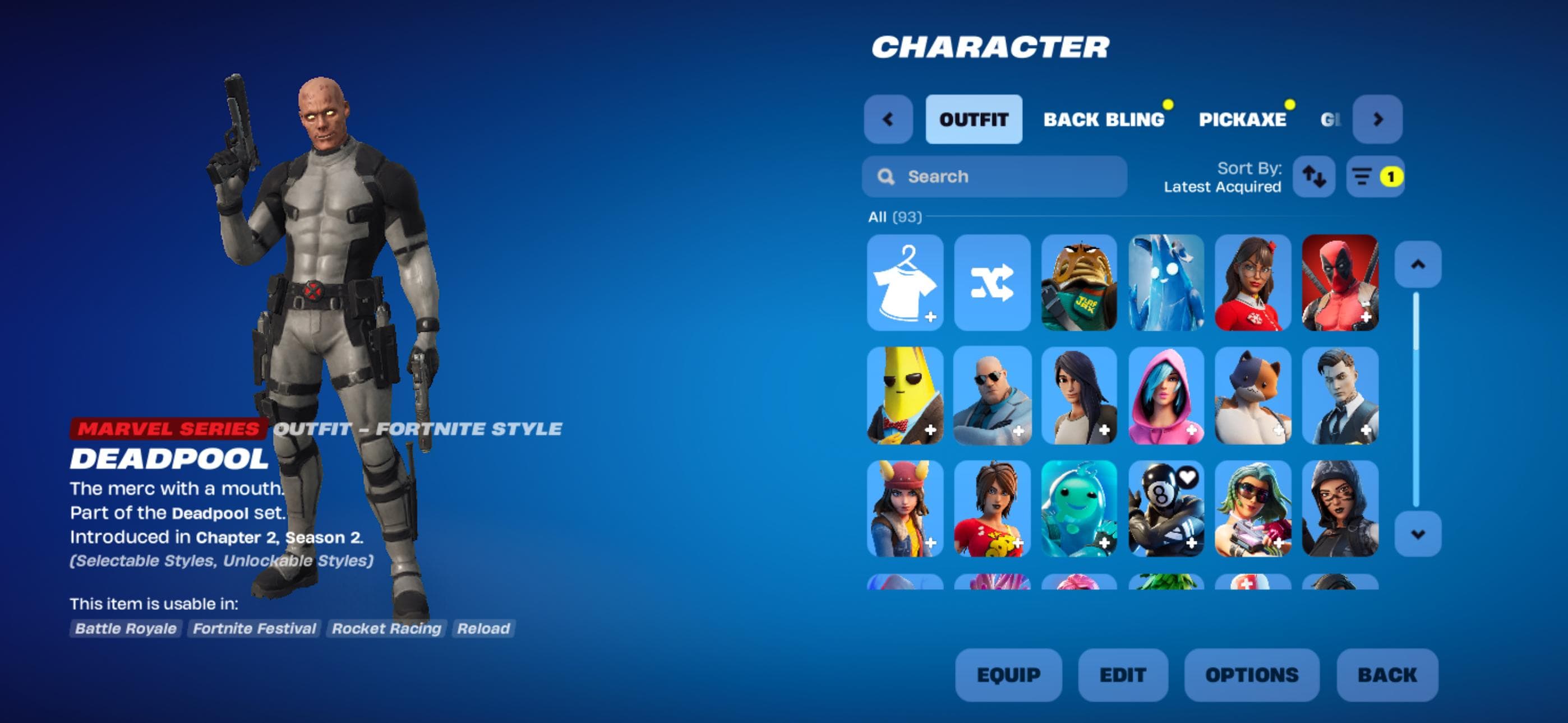 93 Skins | Level 984 - Image 1